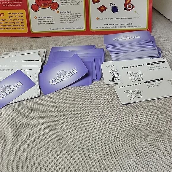 Cranium Conga Board Game Hilarious guess what I'm thinking - Picture 7 of 9